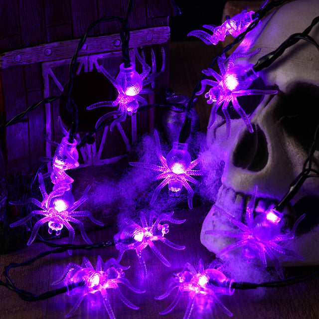 Purple Spider Lights / 1.5M 10leds