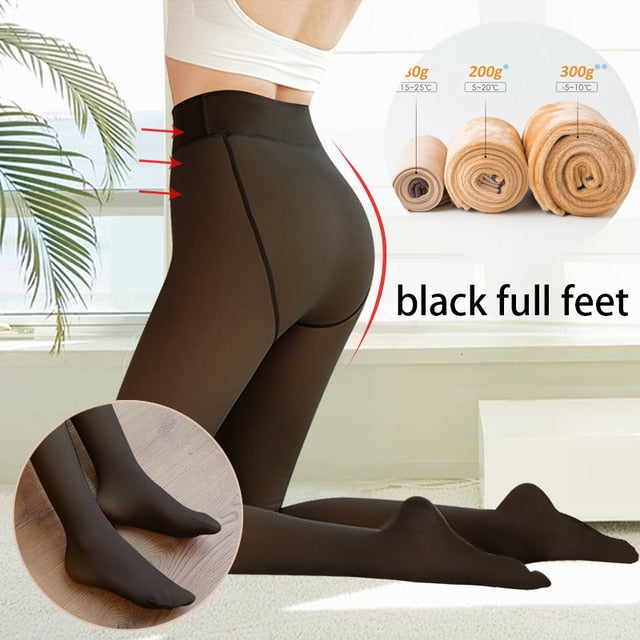 Black full feet / 80g-thin