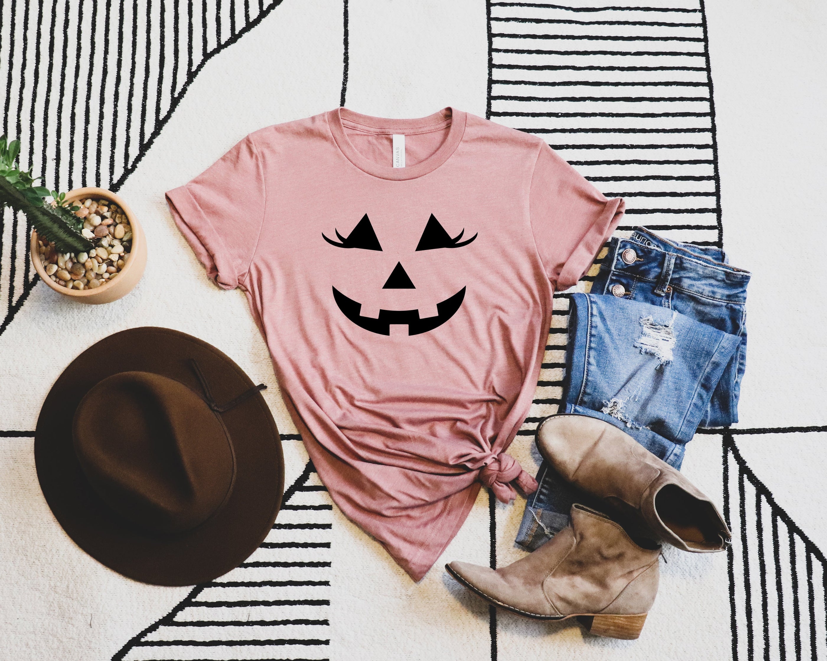 Halloween Pumpkin Face Shirt, Pumpkin Face Shirt, Halloween Outfit